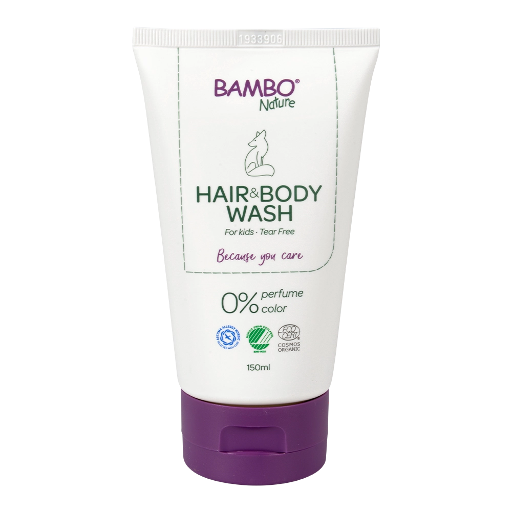 Champú y Gel de Baño Bambo Nature, 150ml