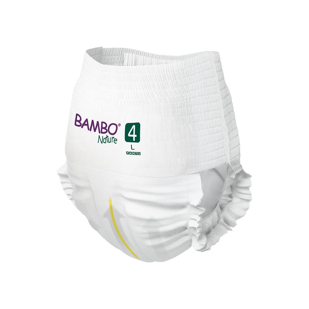 Bambo Nature Pants Talla 4 (7-12 kg) - caja de 5 bolsas x 20 uds