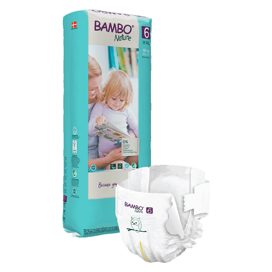 Bambo Nature Diapers size 6, (16+ kg / 35+ lbs), 40 pcs