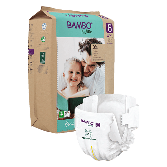 Pañales Bambo Nature Talla 6, (16 kg+), 20 unidades