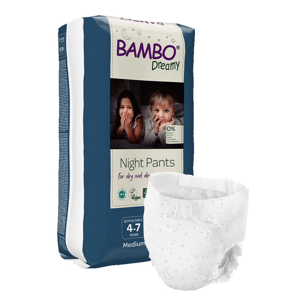 Pants de noche Bambo Dreamy M (15 - 35 kg)