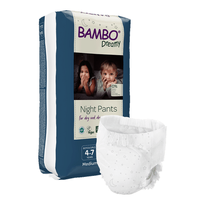 Pants de noche Bambo Dreamy M (15 - 35 kg)
