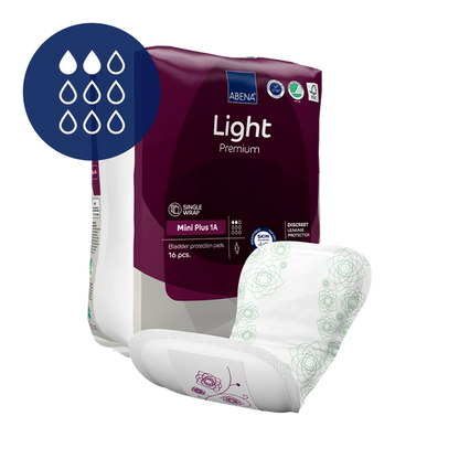 ABENA Light, Mini Plus 1A, 16 unidades