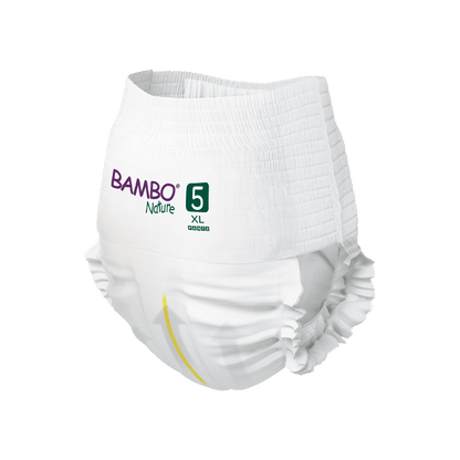 Pants Bambo Nature talla 5 (11-17 kg), 19 unidades