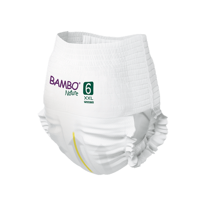 Pants Bambo Nature talla 6 (15kg +), Caja de 5x18 unidades