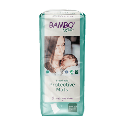 Protector de cama Bambo Nature 60x90 cm 10 unidades