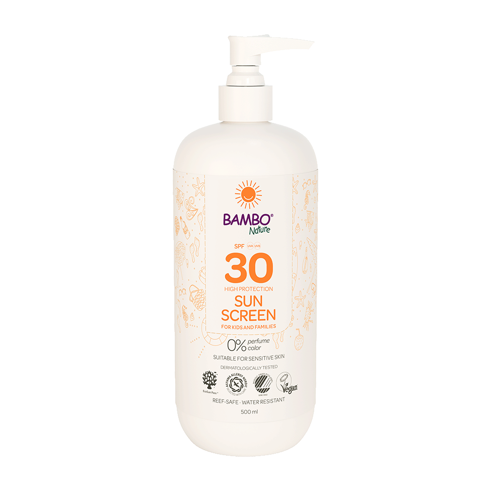 Crema Solar Bambo Nature SPF30, 500ml