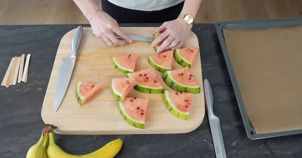 Polos caseros de fruta