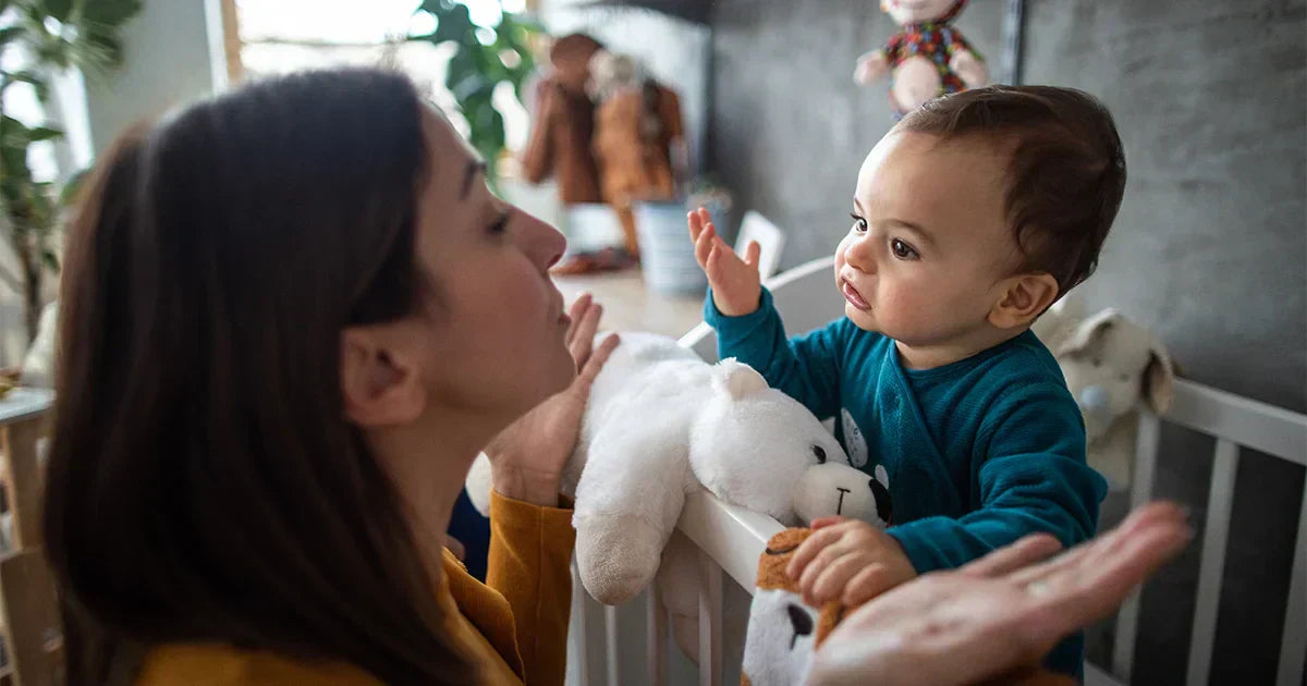 Bebé empezando a hablar