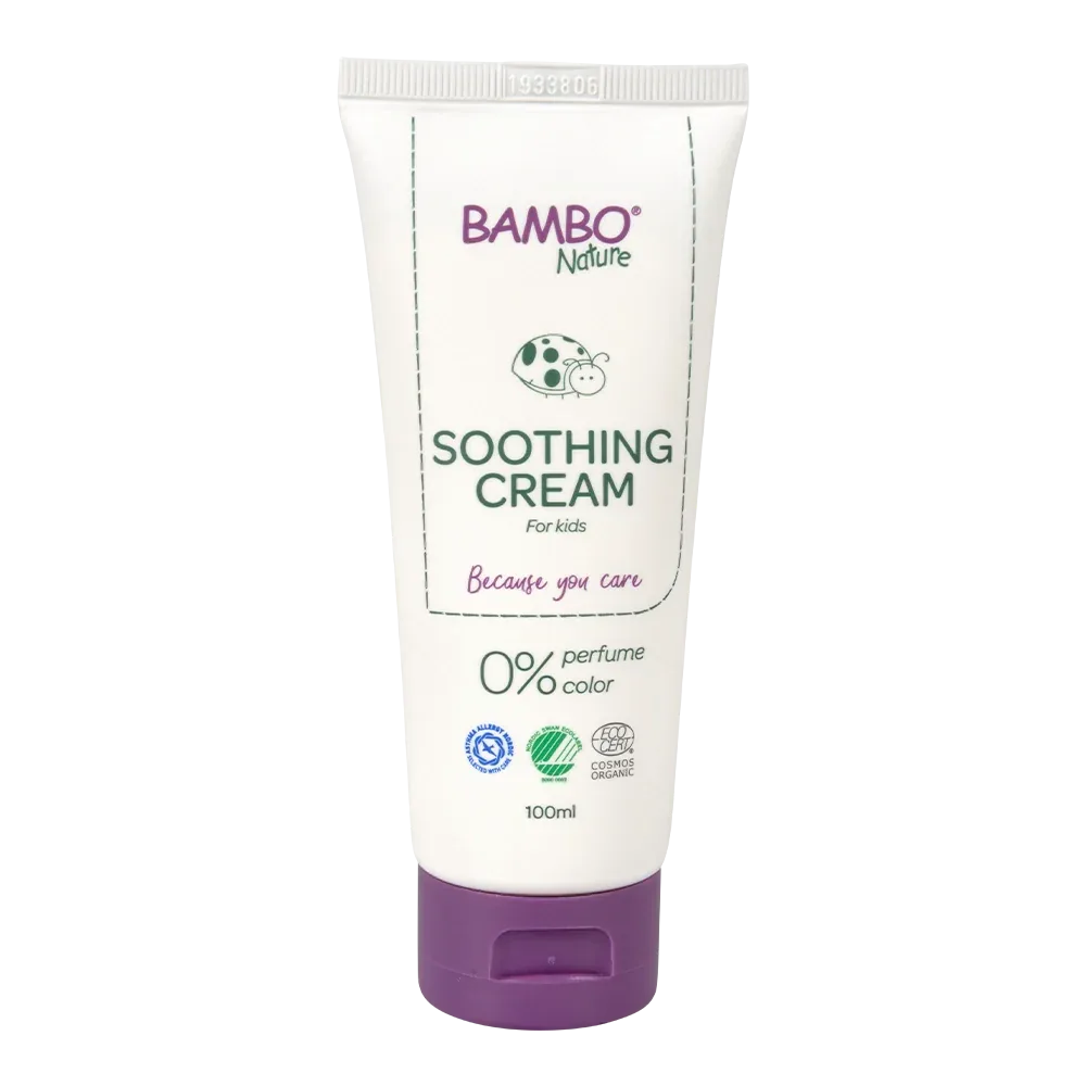 [1000011935] Bambo Nature crema calmante Pañal - caja de 6 tubos x 100ml