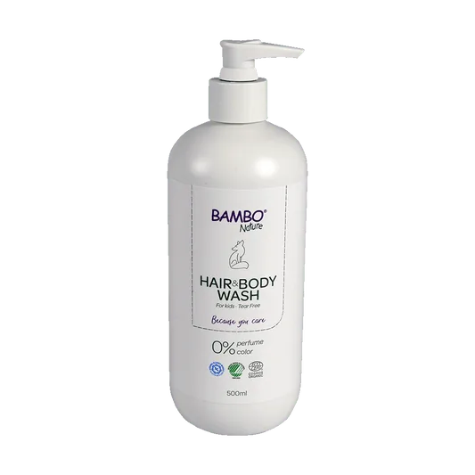 [1999903964] Bambo Nature gel de baño & champu - caja de 6 botes x 500ml