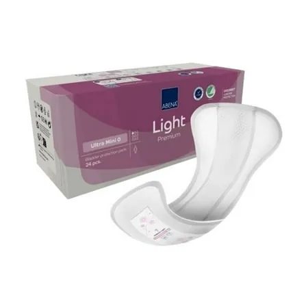 Abena Light Ultra Mini 0 - caja de 12 bolsas x 24 uds